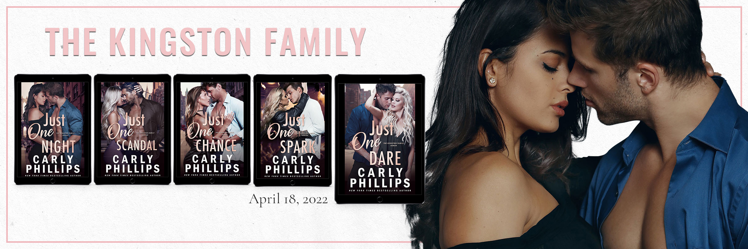 Kingston Family Series by Carly Phillips