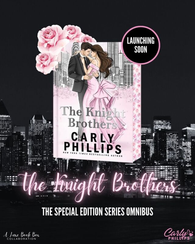 Hi everyone!! I am so excited to bring you a new Kickstarter! 
The Knight Brothers: Sexy Alpha Billionaires
Please check out and follow my newest omnibus and book box - link in stories 
This exclusive luxe book box includes: A gorgeous illustrated foiled hardcover, custom edges, interior artwork, and goodies galore! 
Launching soon 👀 
LINK IN BIO TO FOLLOW!
#RomanceReaders #BookTok #IndieAuthor #KickstarterCampaign #AmReadingRomance