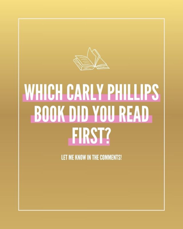 I always love hearing how you first found my books - which one did you read first?
Drop it in the comments - I’d love to know which story started it all for you! 💬📚
#CarlyPhillipsBooks #RomanceReader #BookishCommunity #RomanceBookLover #FirstRomanceRead #BillionaireRomance #RomanceSeries